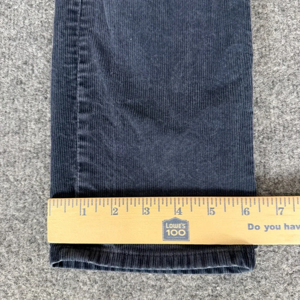 J.Crew Mens 484 Slim Fit Corduroy Pants Navy Blue 30x29 Stretch Cotton Casual